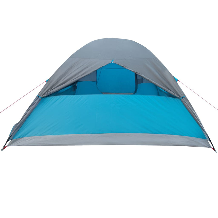 Tent 6-Persoons 466X342X200 Cm 185T Taft Blauw