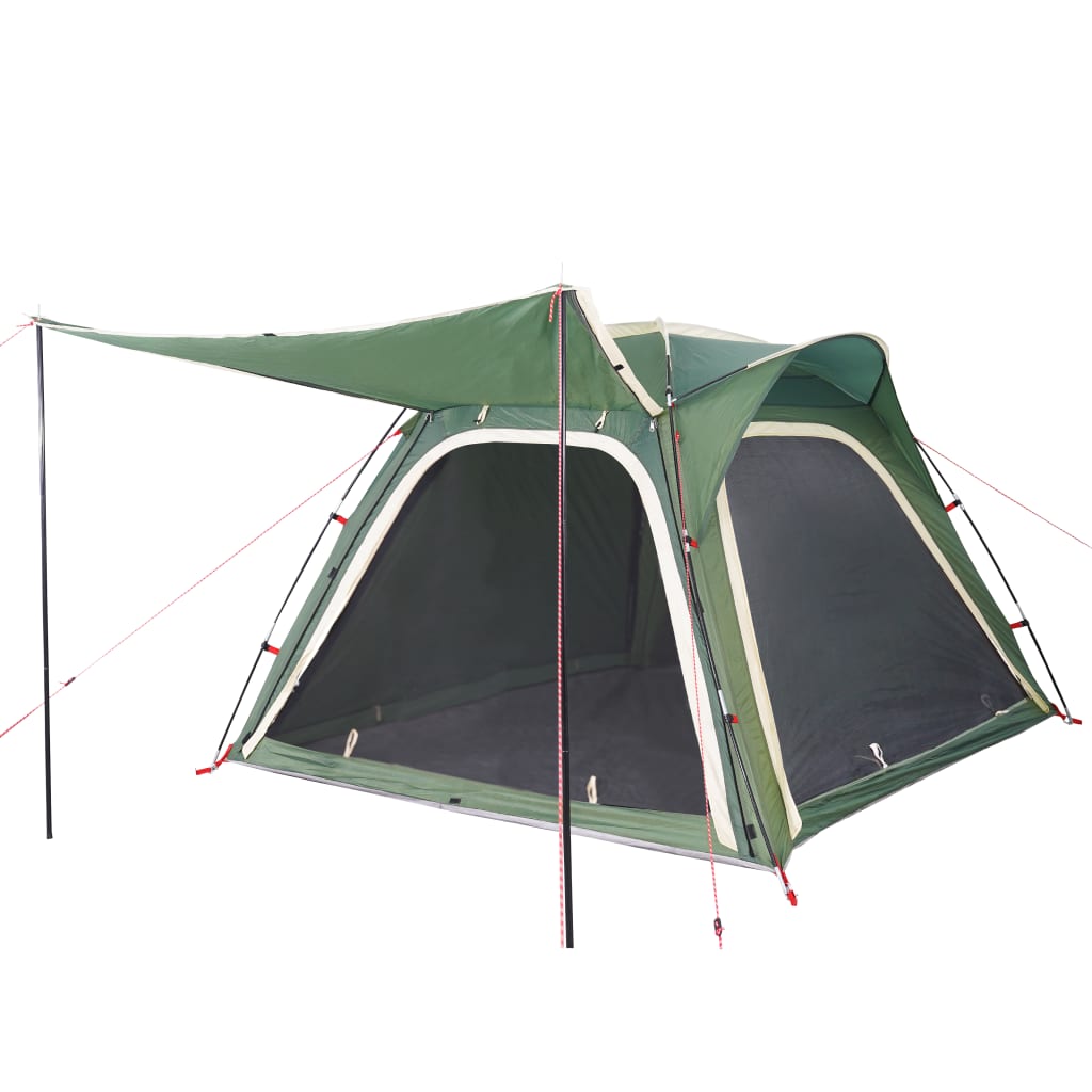 Tent 4-Persoons 240X221X160 Cm 185T Taft Groen