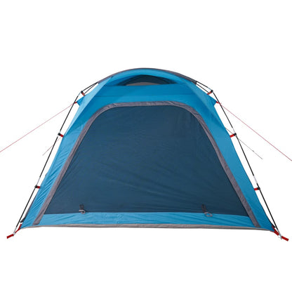 Tent 4-Persoons 240X221X160 Cm 185T Taft Blauw