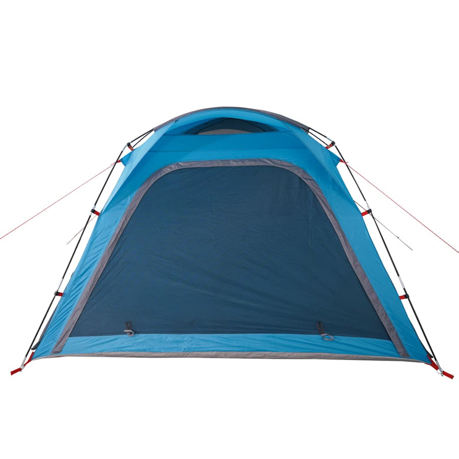 Tent 4-Persoons 240X221X160 Cm 185T Taft Blauw