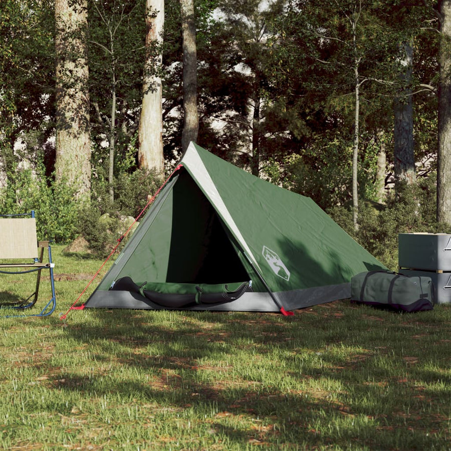 Tent 2-Persoons 200X20X88/62 Cm 85T Taft Groen
