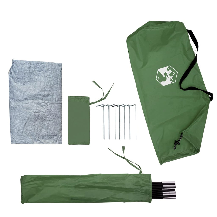 Tent 2-Persoons 200X20X88/62 Cm 85T Taft Groen