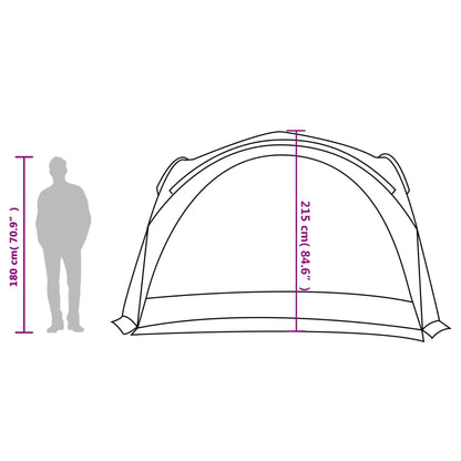 Partytent 360X360X215 Cm 185T Taft Groen