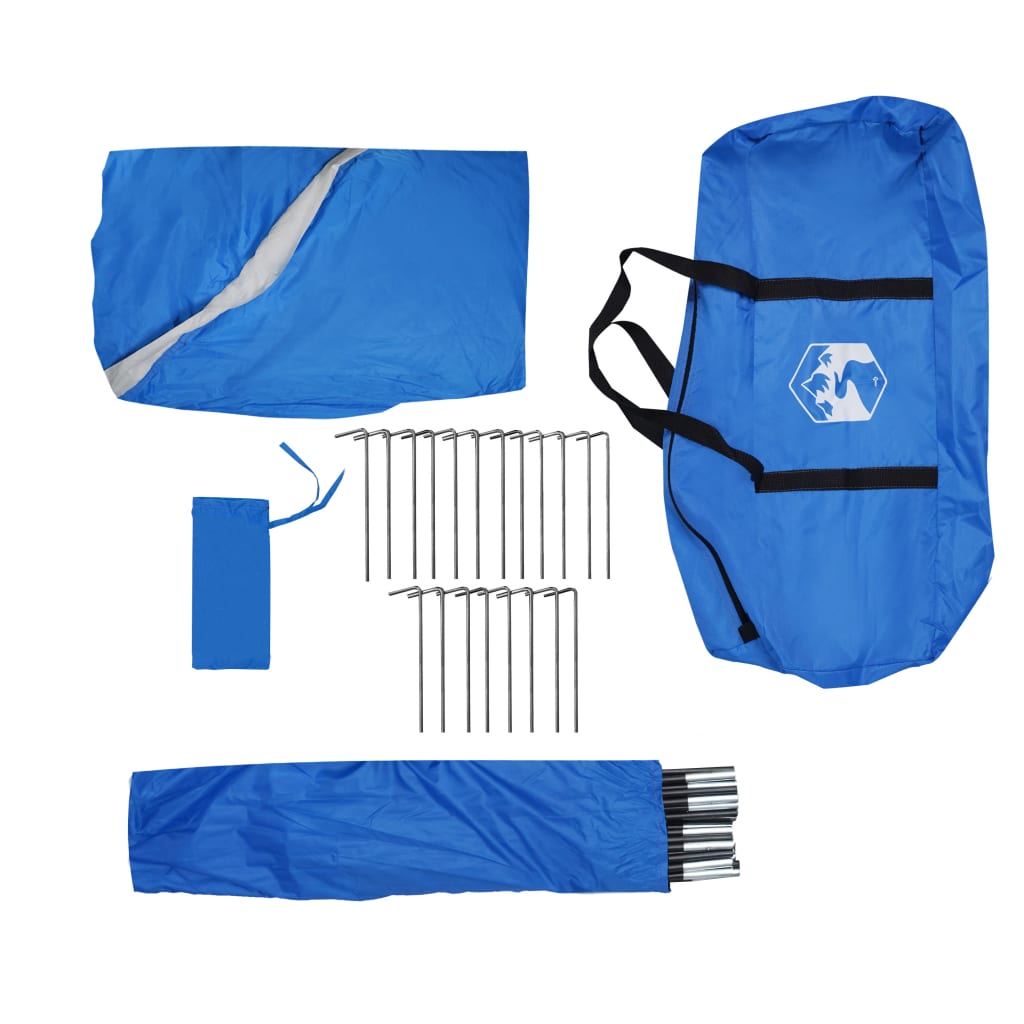 Partytent 360X360X219 Cm 190T Taft Blauw
