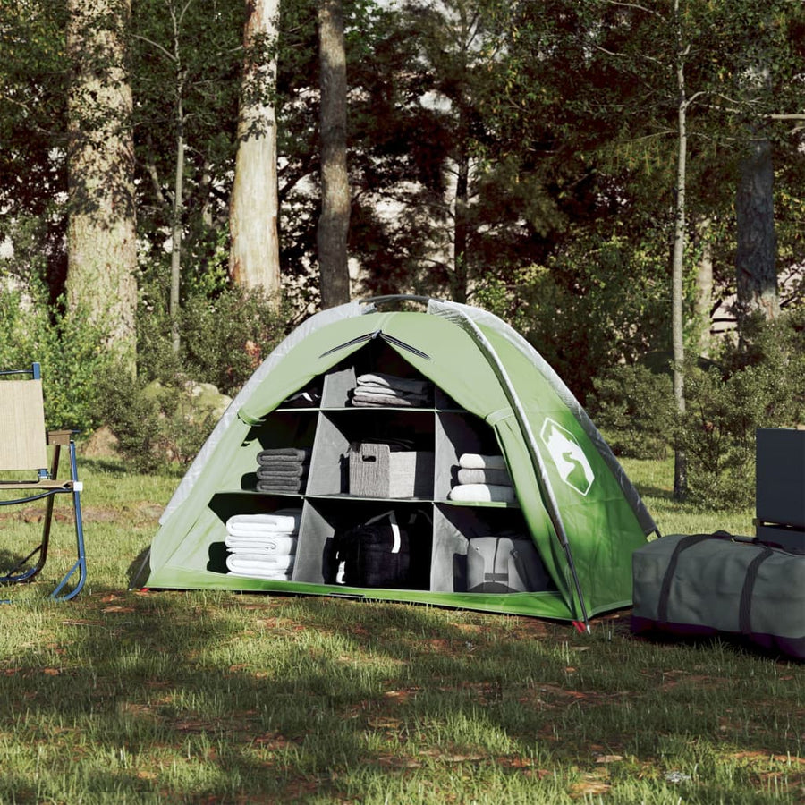 Opbergtent 9 Vakken 125X50X68 Cm 185T Taft Groen
