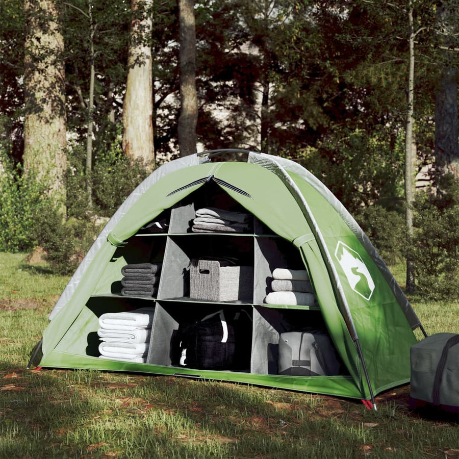 Opbergtent 9 Vakken 125X50X68 Cm 185T Taft Groen