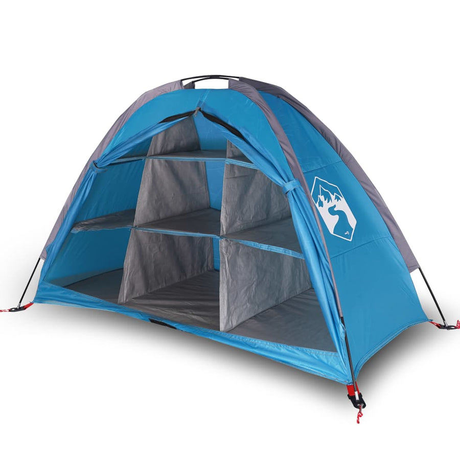 Opbergtent 9 Vakken 125X50X68 Cm 185T Taft Blauw