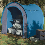 Waterproof storage tent blue