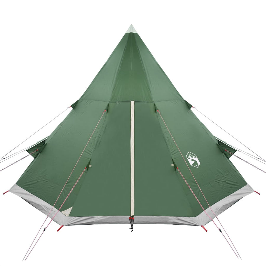 Tent 4-Persoons 85T Taft 367 x 367 x 259 cm Groen