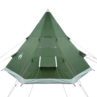 Tent 4-Persoons 85T Taft 367 x 367 x 259 cm Groen