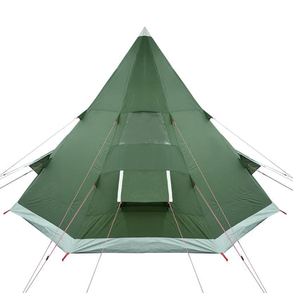 Tent 4-Persoons 85T Taft 367 x 367 x 259 cm Groen