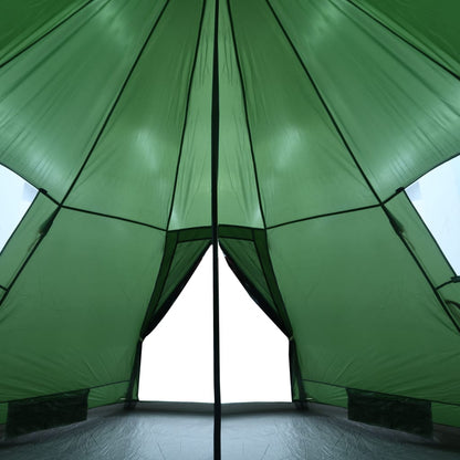 Tent 4-Persoons 85T Taft 367 x 367 x 259 cm Groen