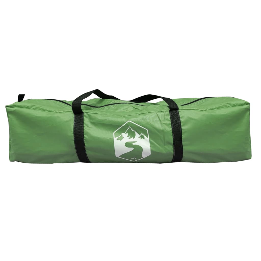 Tent 4-Persoons 85T Taft 367 x 367 x 259 cm Groen