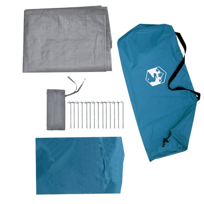 Tent 1-Persoons 255X153X130 Cm 185T Taft Blauw