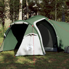Tunneltent 4-persoons waterdicht groen 360x135x105 cm