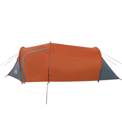 Tent 4-Persoons 85T Taft Grijs En Oranje 360 x 135 x 105 cm orange