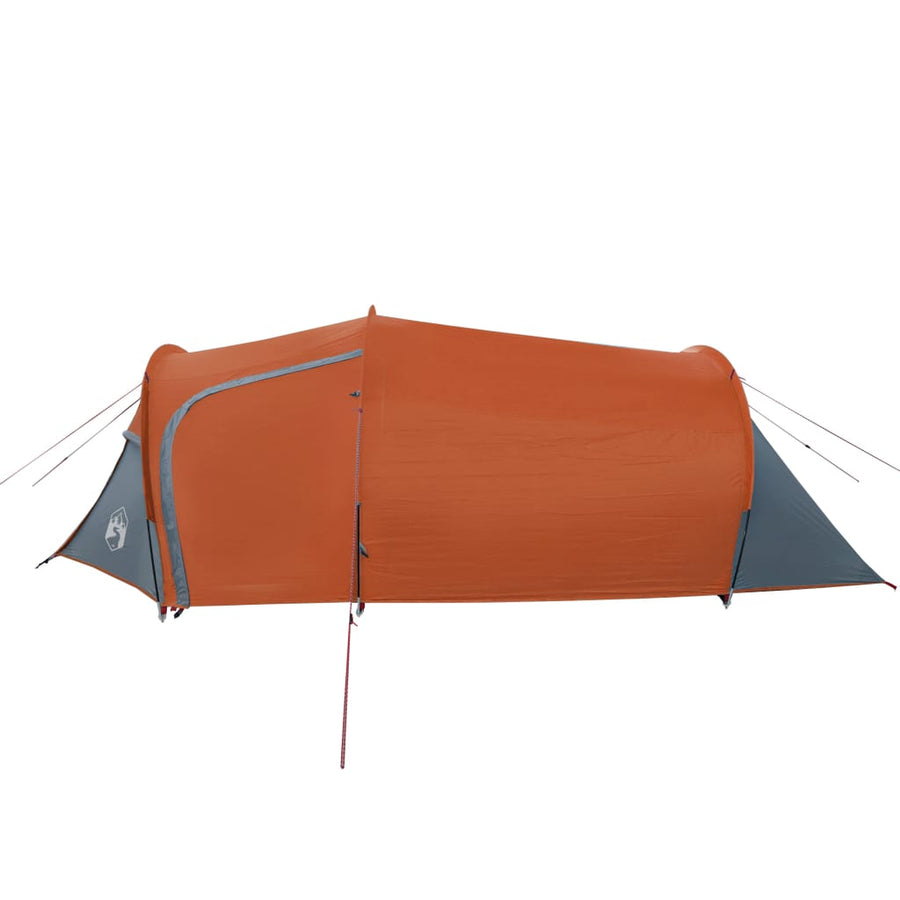 Tent 4-Persoons 85T Taft Grijs En Oranje 360 x 135 x 105 cm orange