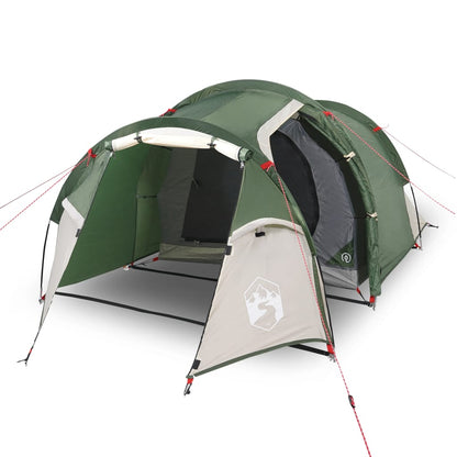 Tent 3-Persoons 370X85X6 Cm 85T Taft 370 x 180 x 116 cm Groen