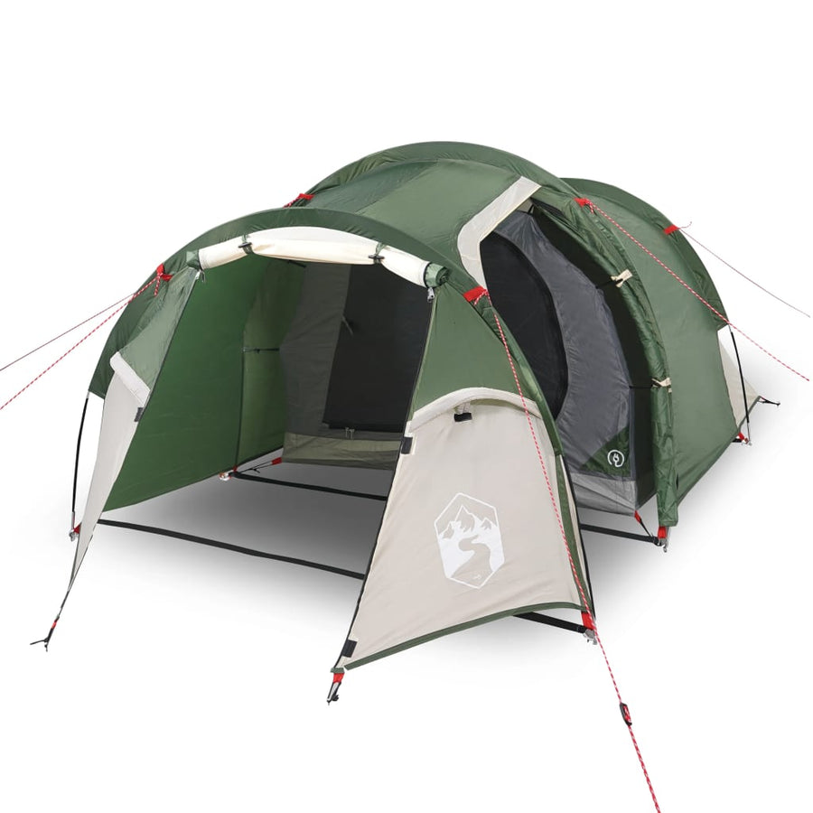 Tent 3-Persoons 370X85X6 Cm 85T Taft 370 x 180 x 116 cm Groen