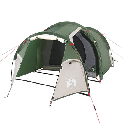 Tent 3-Persoons 370X85X6 Cm 85T Taft 370 x 180 x 116 cm Groen