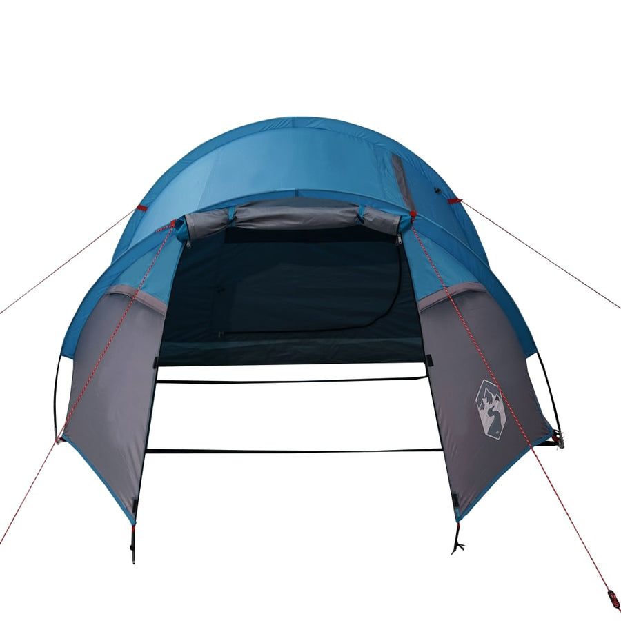 Tent 3-Persoons 370X85X6 Cm 85T Taft 370 x 180 x 116 cm Blauw