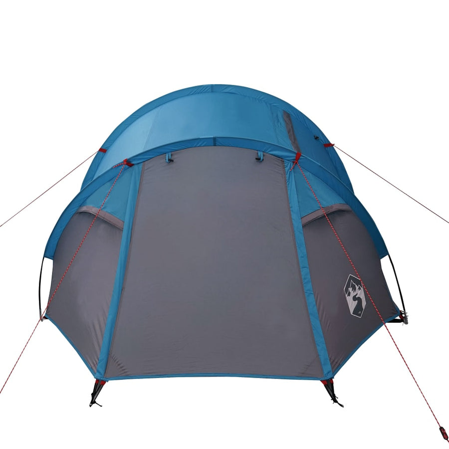 Tent 3-Persoons 370X85X6 Cm 85T Taft 370 x 180 x 116 cm Blauw
