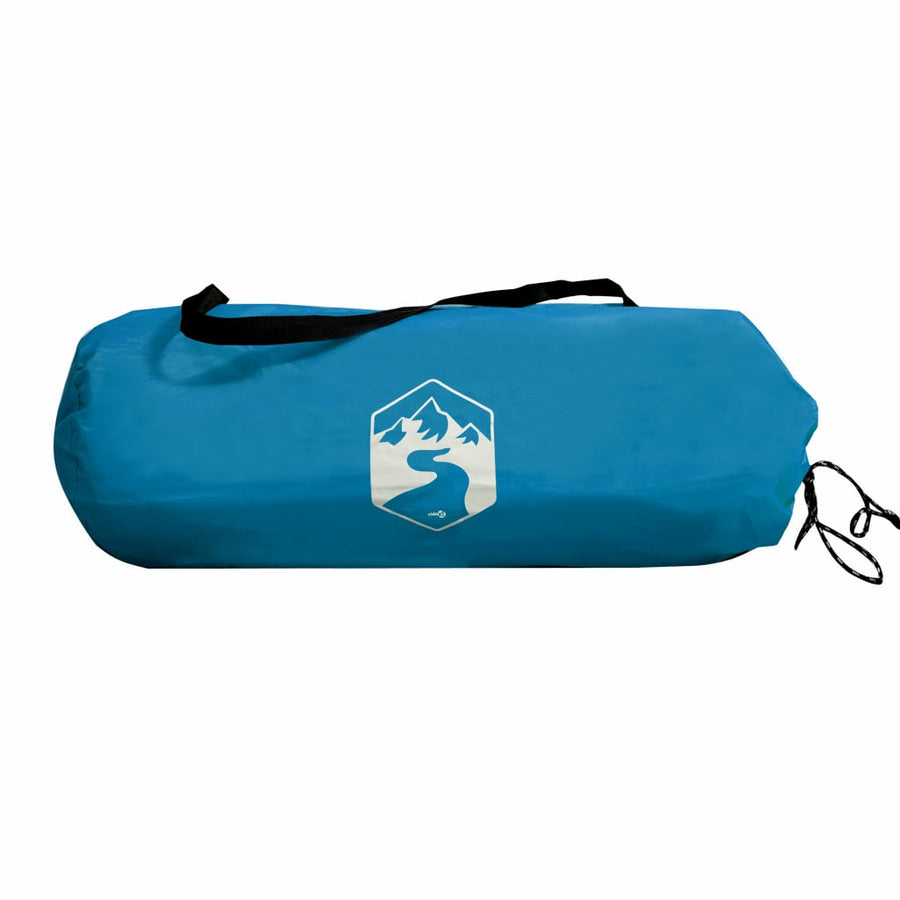 Tent 3-Persoons 370X85X6 Cm 85T Taft 370 x 180 x 116 cm Blauw