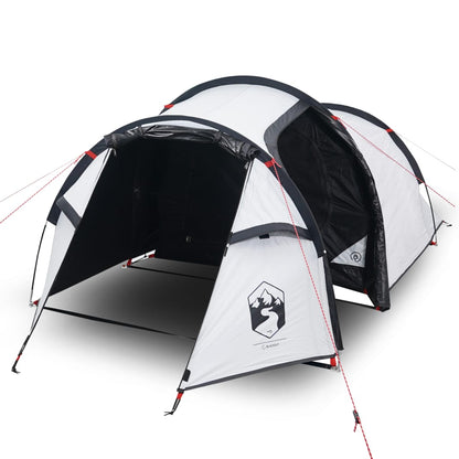 Tent 3-Persoons 370X85X6 Cm 90T Taft 370 x 180 x 116 cm Wit
