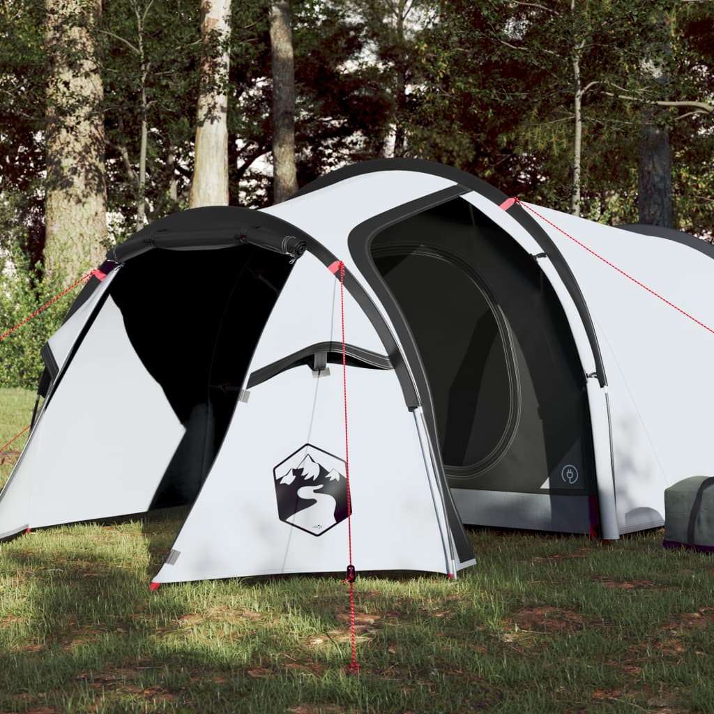 Tent 3-Persoons 370X85X6 Cm 90T Taft 370 x 180 x 116 cm Wit