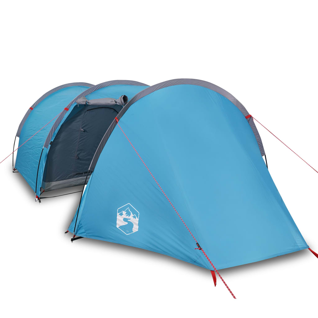 Tent 4-Persoons 405X170X106 Cm 185T Taft Blauw