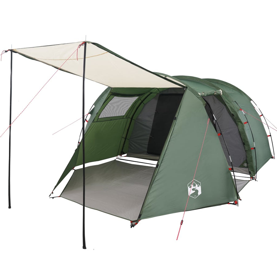 Tent 4-Persoons 420X260X153 Cm 185T Taft Groen