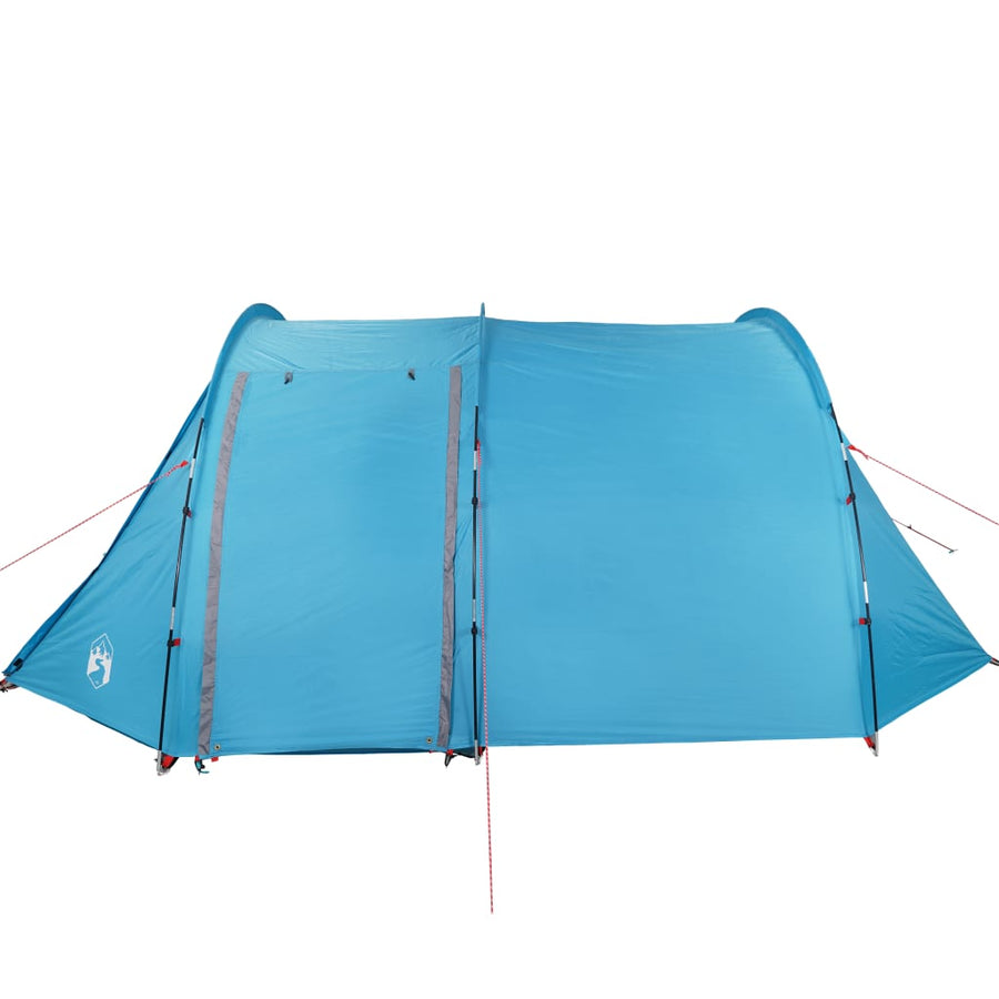 Tent 4-Persoons 420X260X153 Cm 185T Taft Blauw
