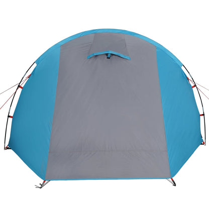 Tent 4-Persoons 420X260X153 Cm 185T Taft Blauw