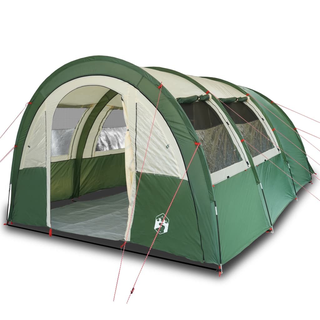 Tent 4-Persoons 483X340X193 Cm 185T Taft Groen