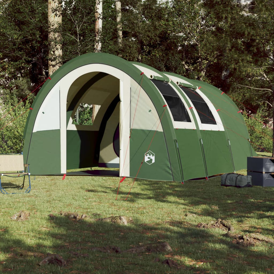 Tent 4-Persoons 483X340X193 Cm 185T Taft Groen