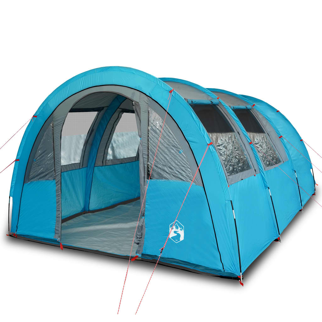Tent 4-Persoons 483X340X193 Cm 185T Taft Blauw