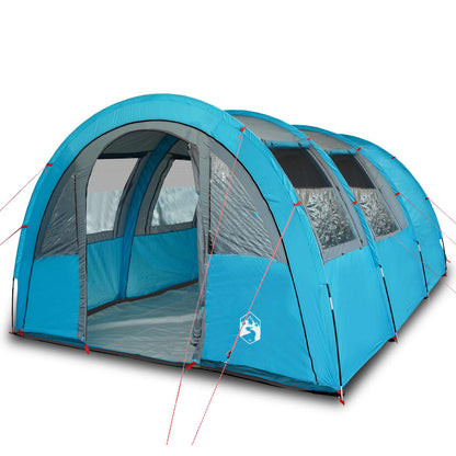 Tent 4-Persoons 483X340X193 Cm 185T Taft Blauw