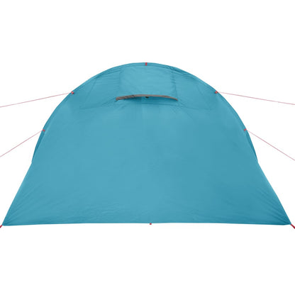 Tent 4-Persoons 483X340X193 Cm 185T Taft Blauw