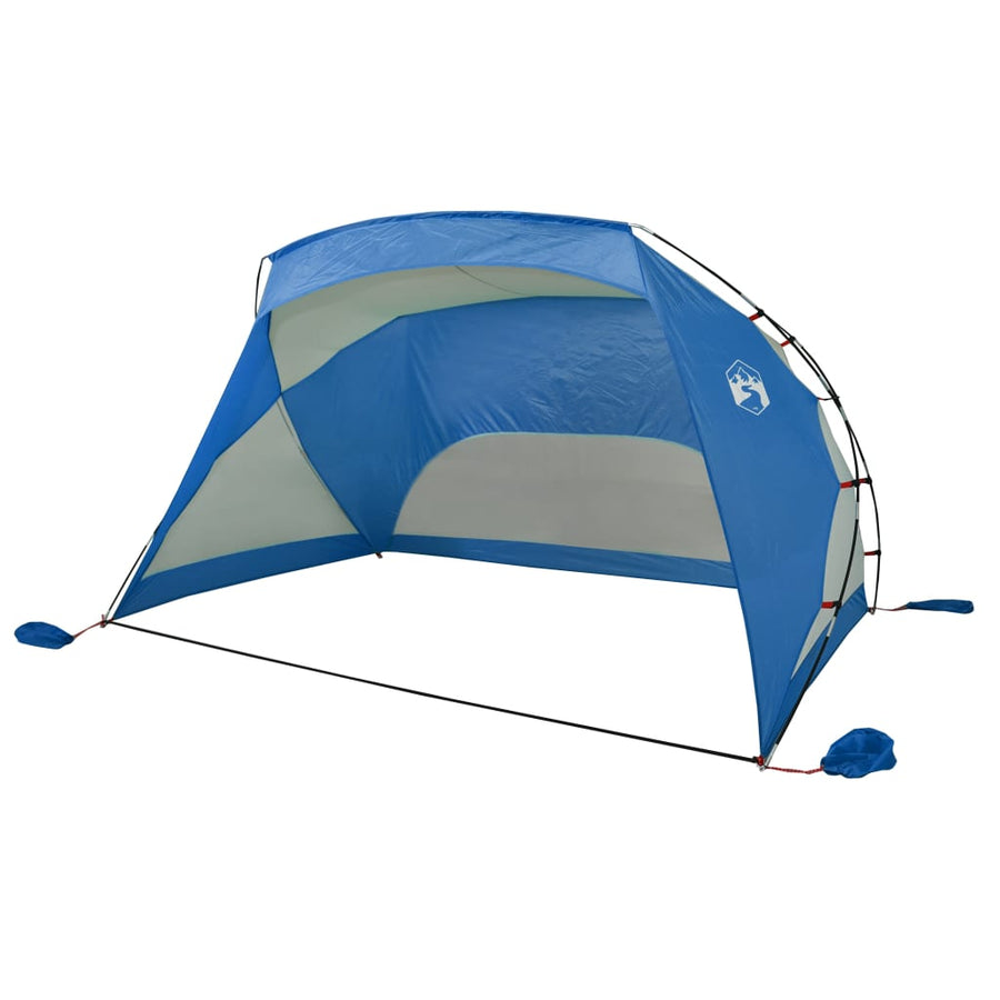 Strandtent 274X78X70/48 Cm 85T Taft Azuur Blauw