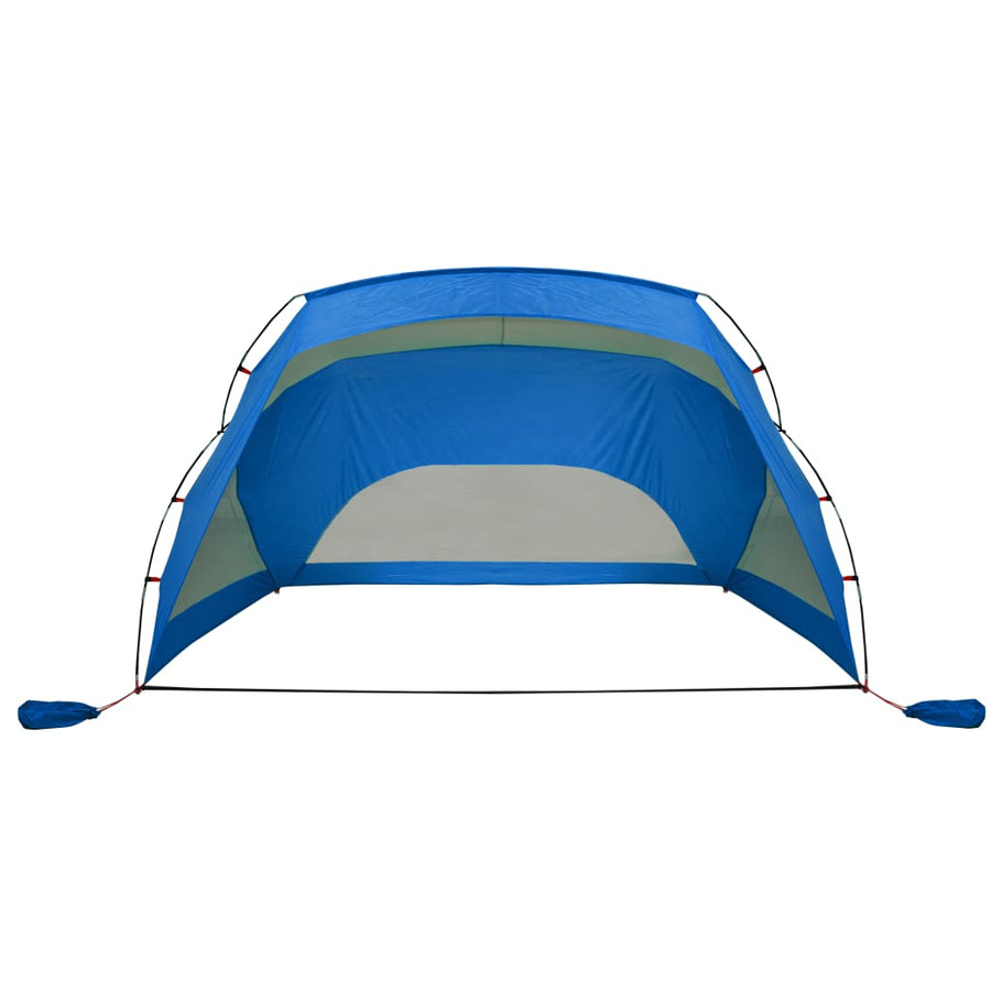Strandtent 274X78X70/48 Cm 85T Taft Azuur Blauw