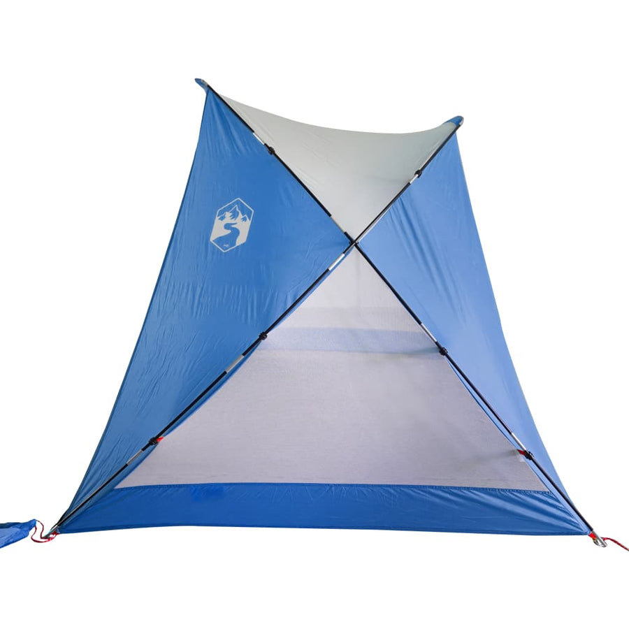 Strandtent 274X78X70/48 Cm 85T Taft Azuur Blauw