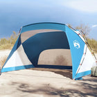 Beach tent 274x178x170/148 cm 185T polyester azure blue