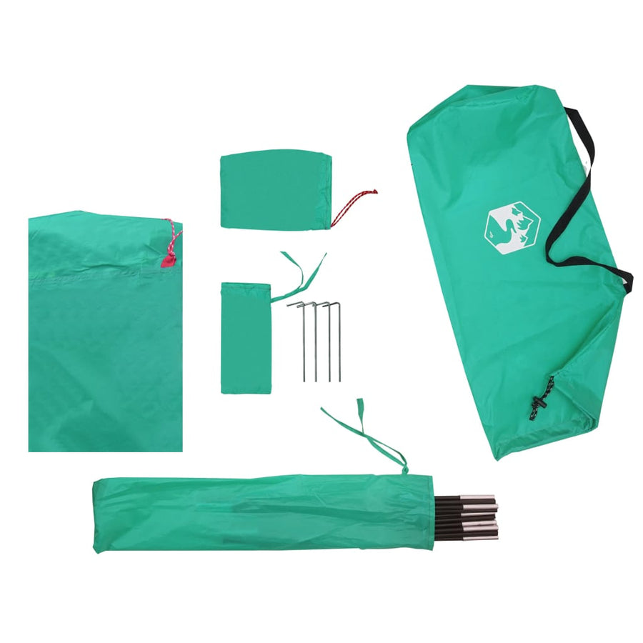 Strandtent 274X78X70/48 Cm 85T Taft Zee Groen