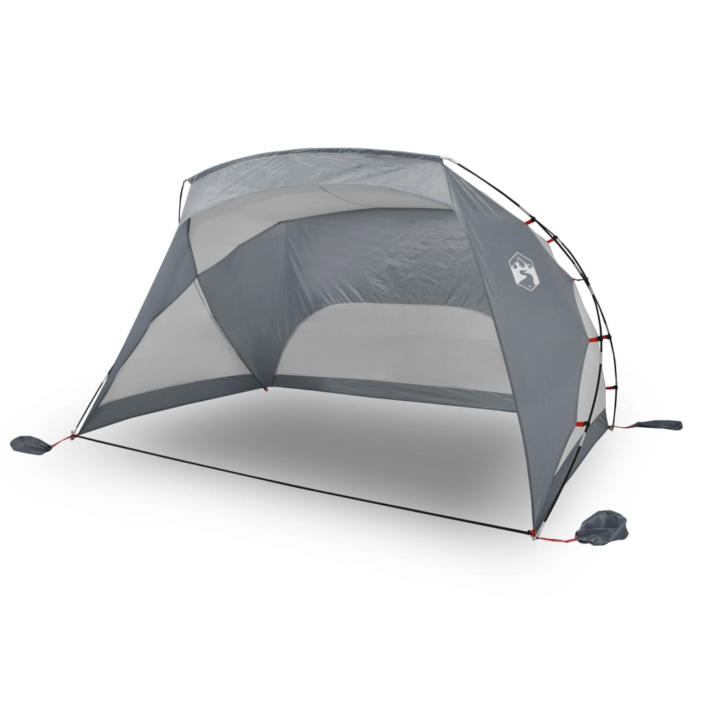 Strandtent 274X78X70/48 Cm 85T Taft Grijs