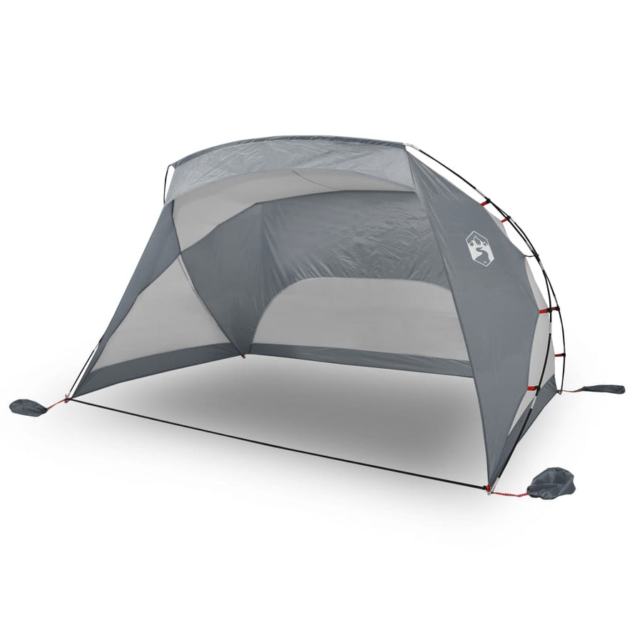 Strandtent 274X78X70/48 Cm 85T Taft Grijs