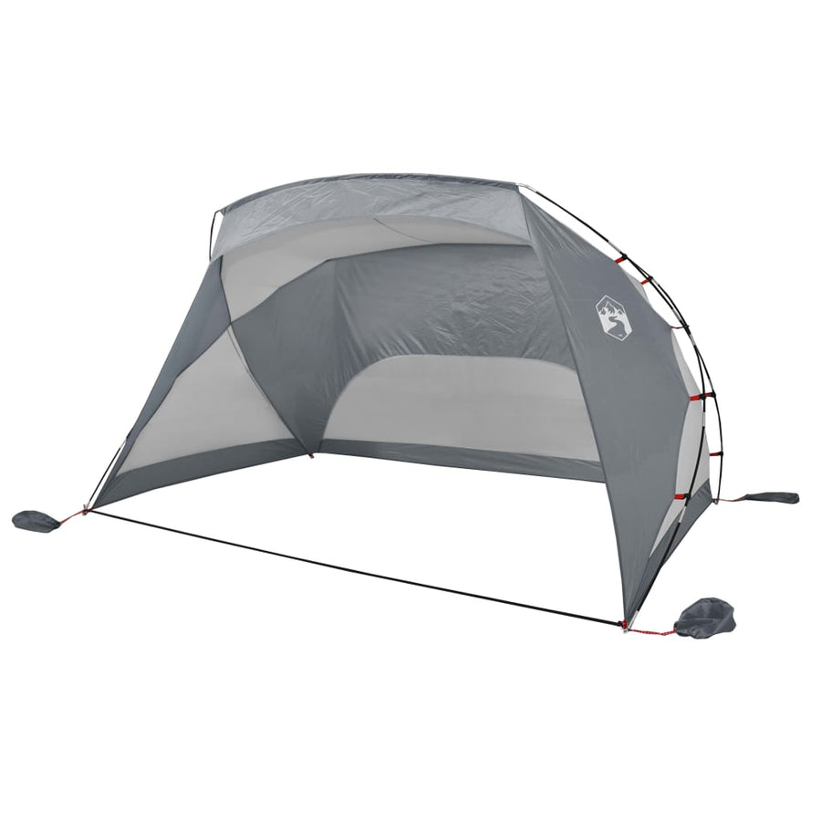 Strandtent 274X78X70/48 Cm 85T Taft Grijs
