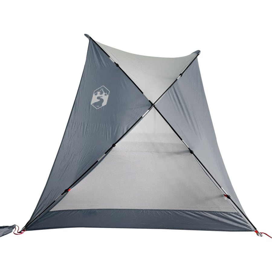 Strandtent 274X78X70/48 Cm 85T Taft Grijs