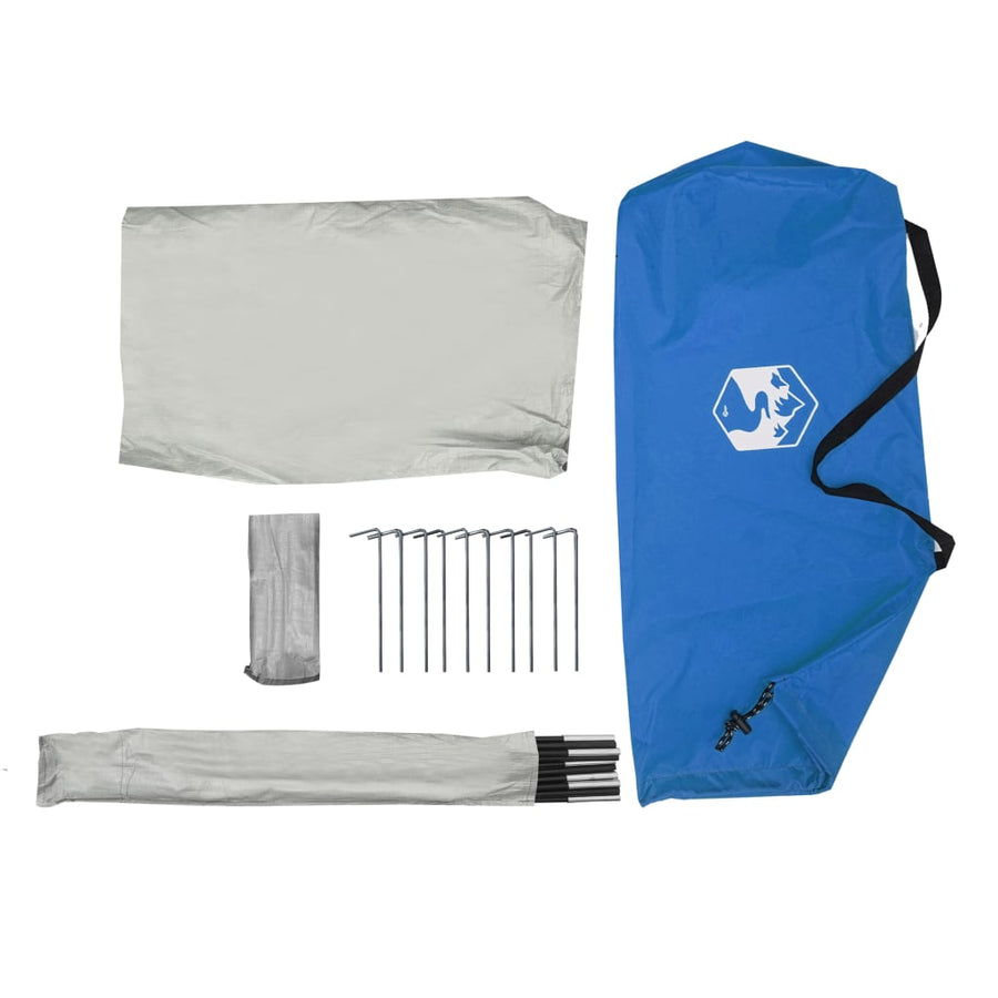 Strandtent 268X223X125 Cm 185T Taft Azuurblauw