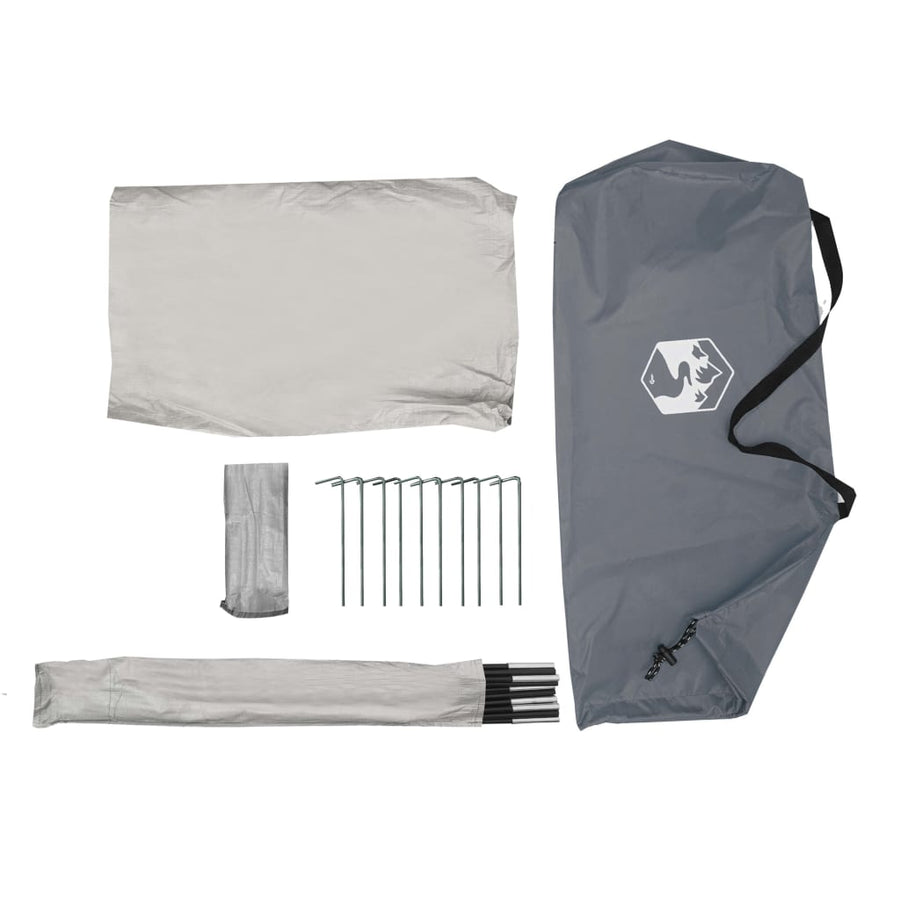 Strandtent 268X223X125 Cm 185T Taft Grijs