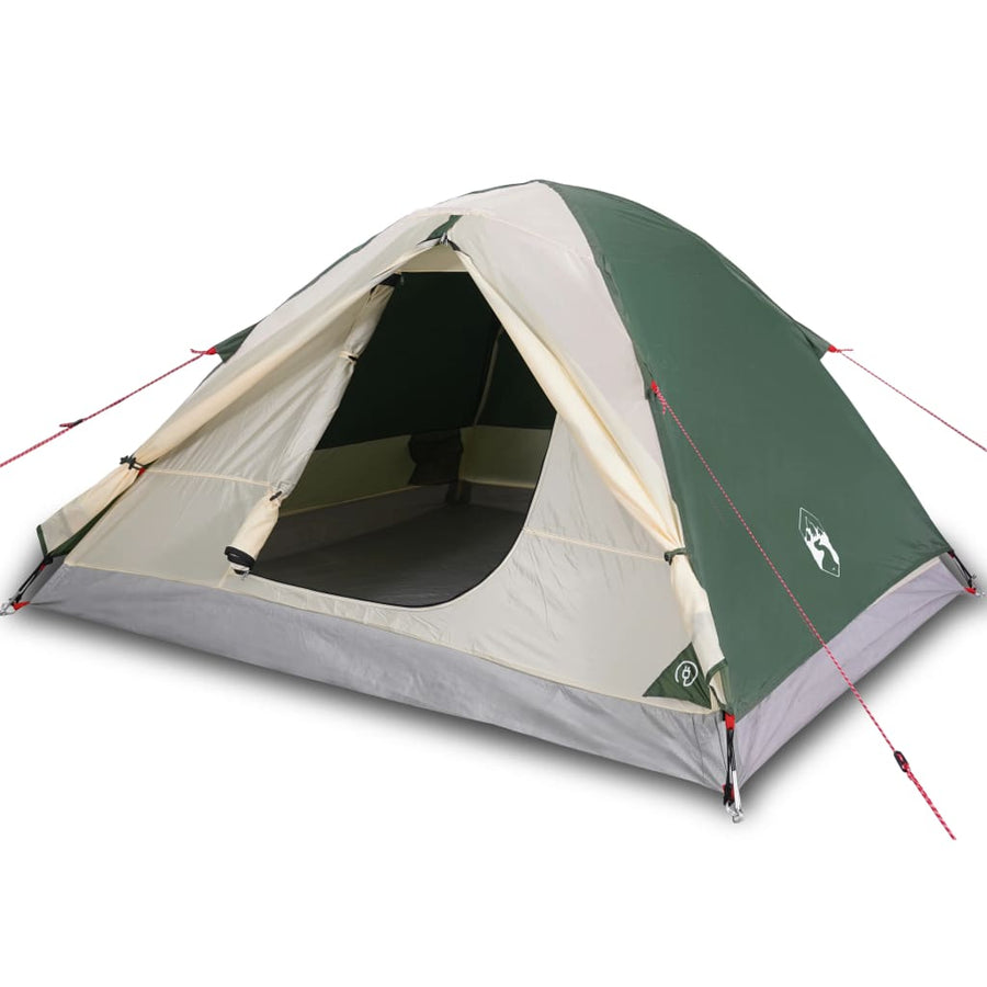 Tent 3-Persoons 240X217X120 Cm 190T Taft Groen